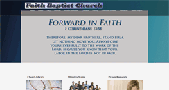 Desktop Screenshot of faithbaptiststoughton.org