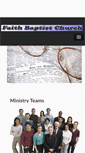 Mobile Screenshot of faithbaptiststoughton.org